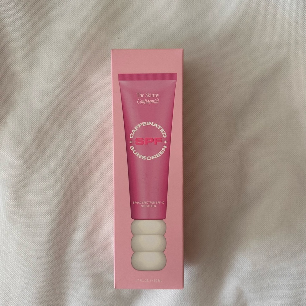 TSC Caffeinated Sunscreen - New in Box